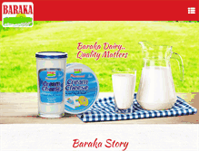 Tablet Screenshot of barakaproducts.com